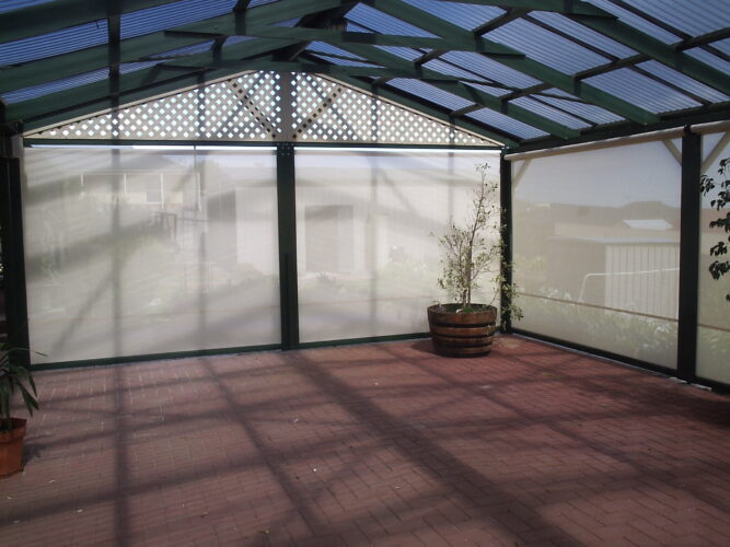 blinds for outdoor area