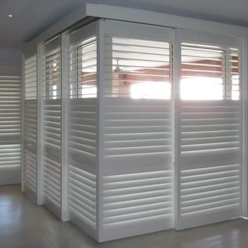 plantation shutters for sliding doors