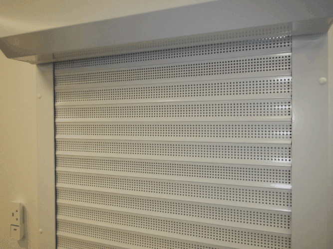 50mm extruded vision servery commercial roller shutter adelaide