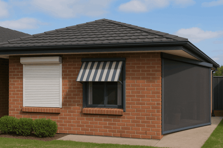 types of outdoor blinds