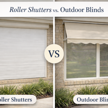 roller shutters v outdoor blinds