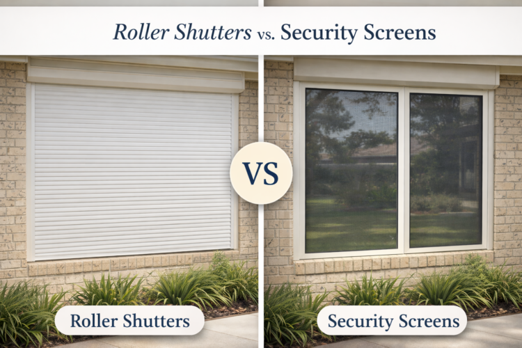 roller shutter noise reduction