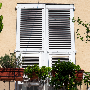 Outdoor Plantation Shutters