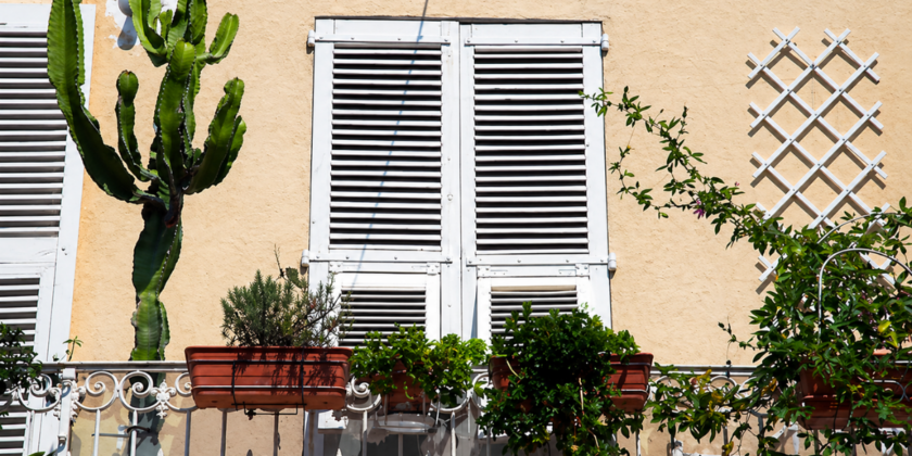 Outdoor Plantation Shutters