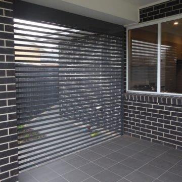 see through roller shutters