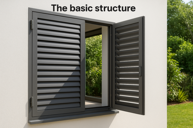 aluminium plantation shutter
