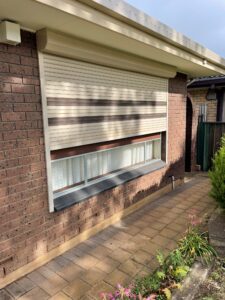 electric roller shutters installed on to a home in para hills