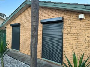 electric roller shutters installed on a home in salisbury by classic roller shutters