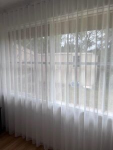 shher curtains insalled in mawson lakes by classic roller shutters