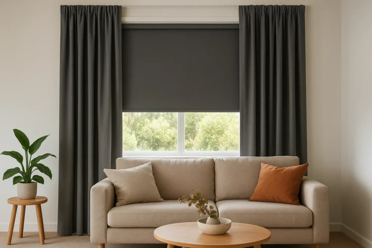 curtains and blinds